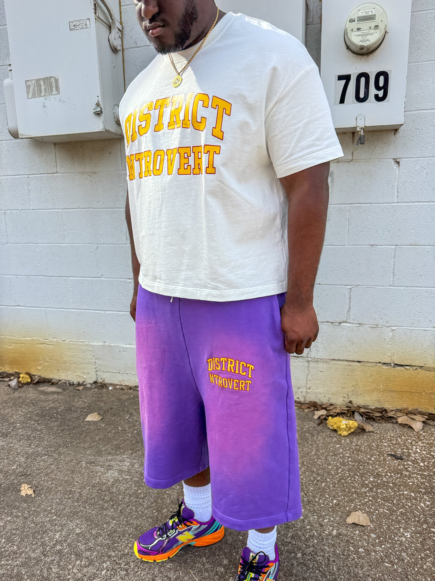 "Purple Rain" Sweatshorts